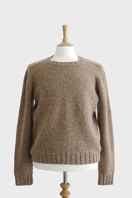 Top down Seamless Men's Saddle Shoulder Sweater | Shoulder Top down Seamless Men's Saddle Shoulder Sweater | Shoulder