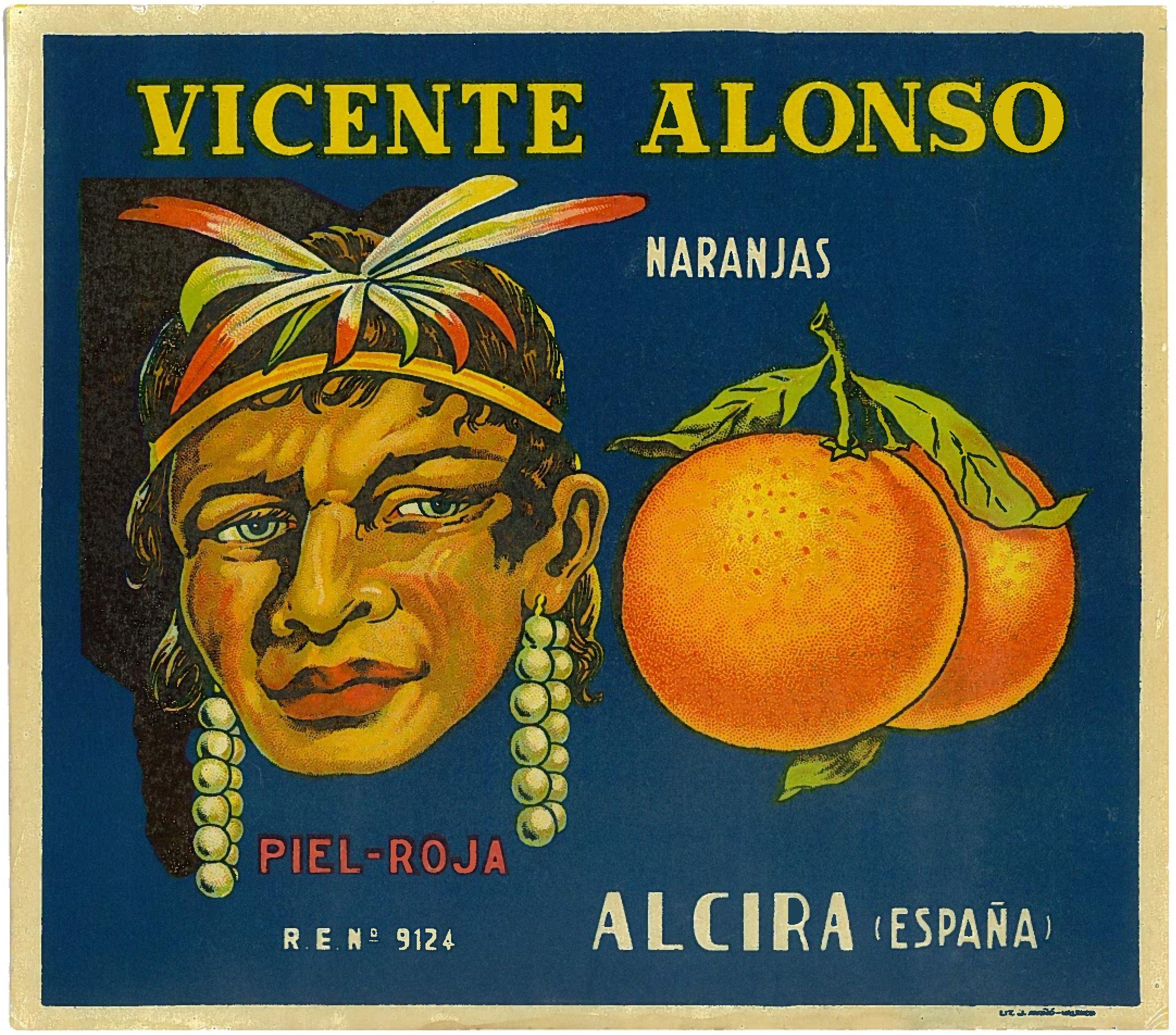 *Original* PRINCE OF WALES England Royal Florida Citrus Crate Label NOT A COPY!