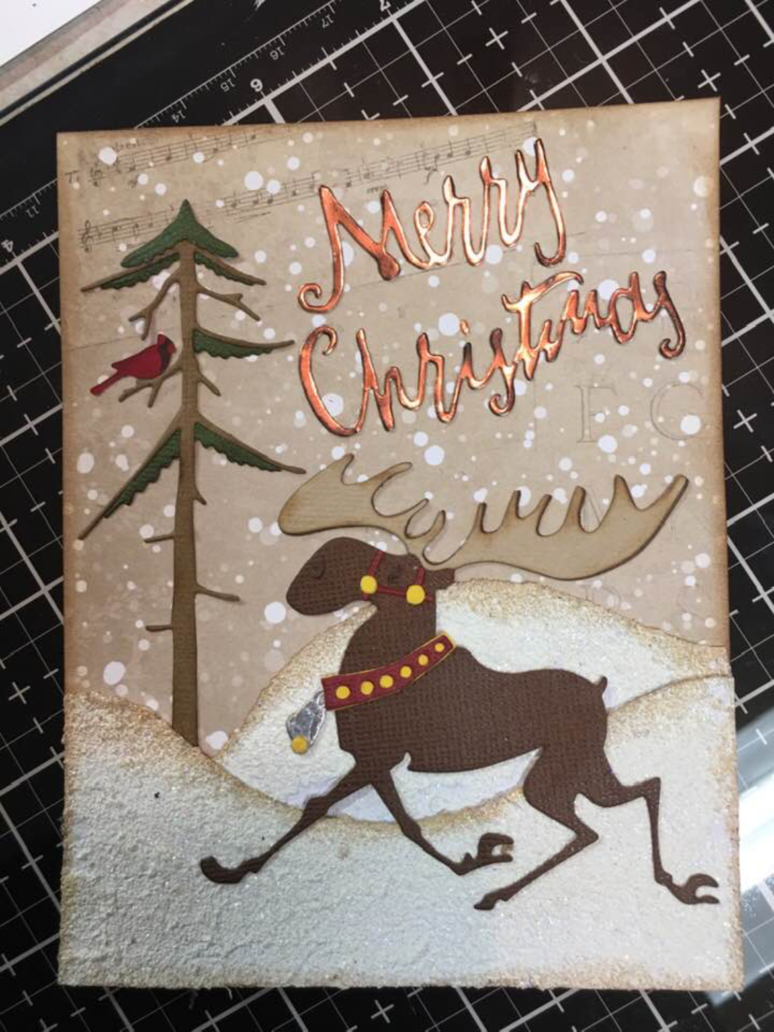 (Pin#1: Christmas: Critters...Moose/ Antelope). Christmas Cards 2018 ...