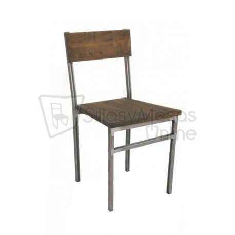 silla madera con estructura acero hosteleria silla madera con estructura acero hosteleria
