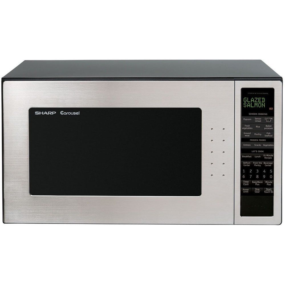 Amazon Com Sharp R 530es 2 Cubic Foot 1200 Watt Microwave