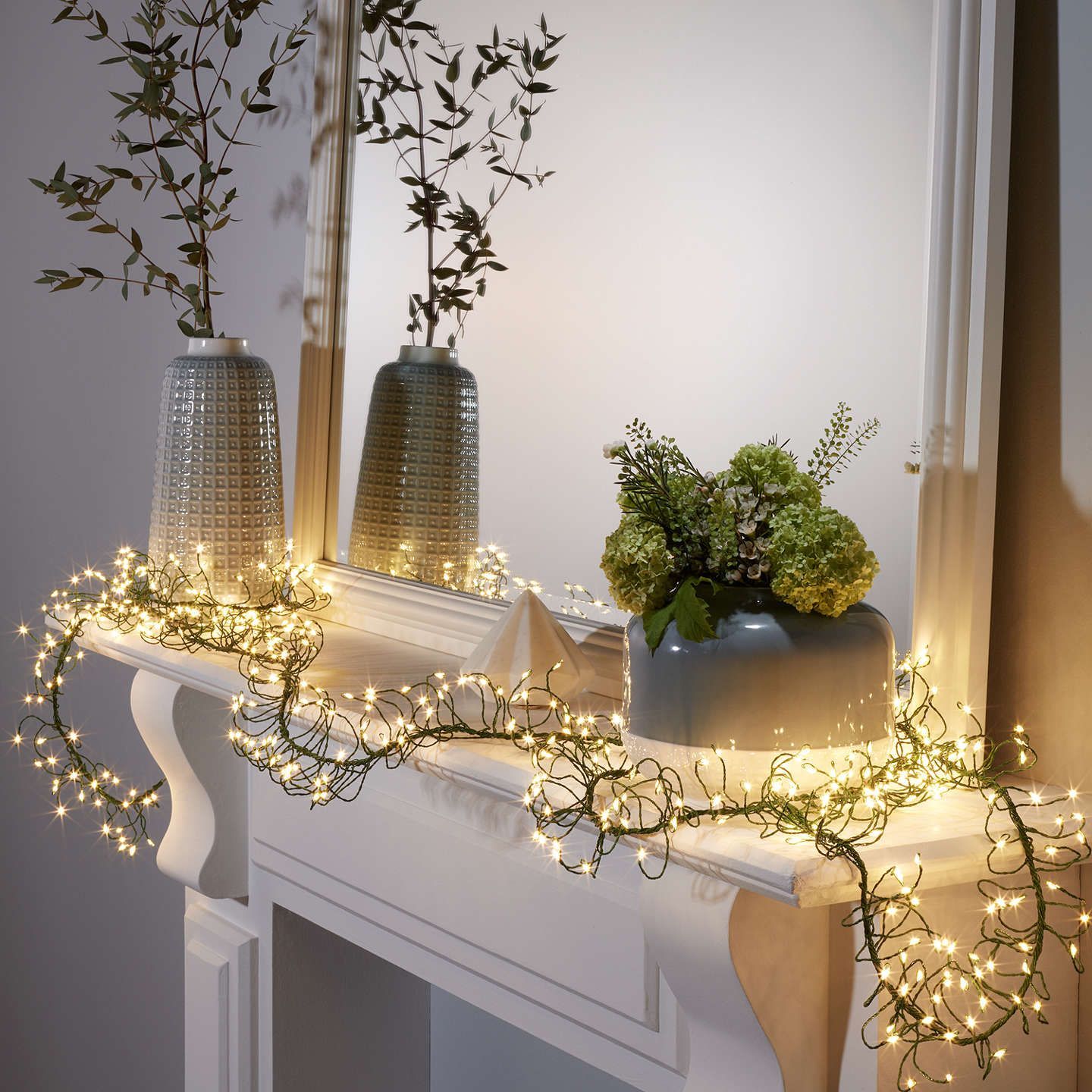 Buyjohn Lewis 480 Led Vine Christmas Lights, Pure White, 11M Buyjohn Lewis 480 Led Vine Christmas Lights, Pure White, 11M