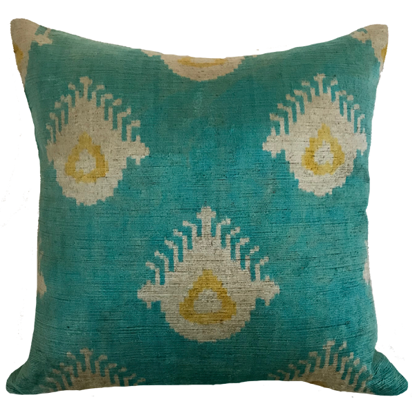 Samsun Velvet Ikat Pillows Designer Pillow Custom Pillows