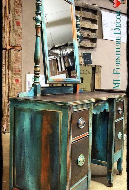 Antique Vanity Refinishing..A $35 Garage Sale Find! In 2018 Home antique vanity refinishing a 35 garage sale find, chalk paint, painted furniture - Antique Vanity Refinishing..A $35 Garage Sale Find! In 2018 Home