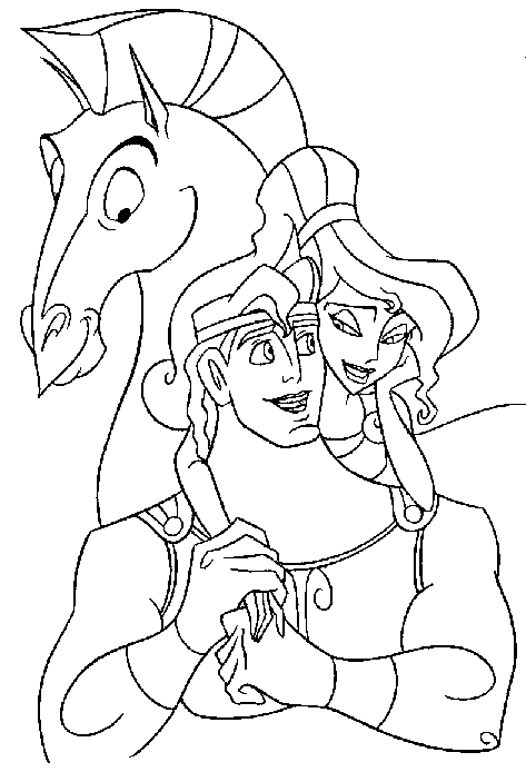 Hercules Coloring Pages - Google Search | Zeichnungen, Disney Zeichnungen, Ausmalbilder