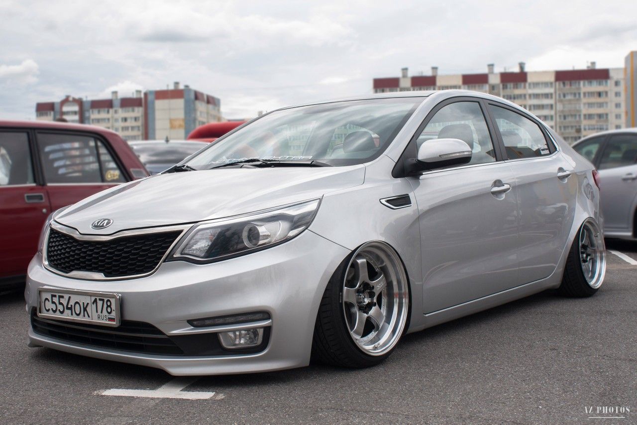 Kia Rio Sedan Stance Kia Rio Sedan Kia Rio Kia