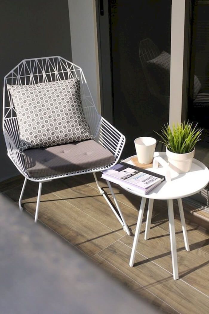 50 Küçük Balkon Dekorasyon Fikirleri #smallbalconyfurniture