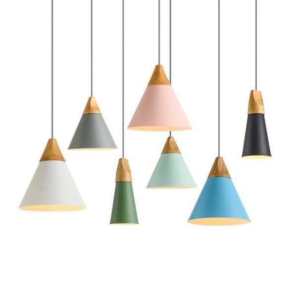 Nordic Pendant Light, Modern Pendant Light, Contemporary Pendant, Wood Pendant Lamps, Pendant Lighting, Ceiling Pendant, Industrial Lighting, Diy Lighting, Indoor Lighting