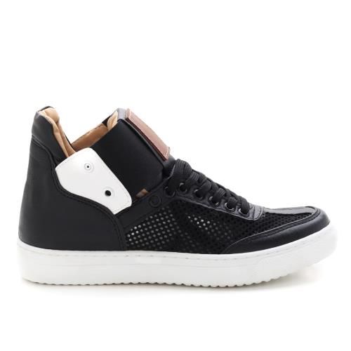 Siyah Deri File Sneakers Spor Sneakers Modsimo Kadinlara Ozel Ayakkabi Alisveris Sitesi Siyah Deri Ayakkabilar Moda