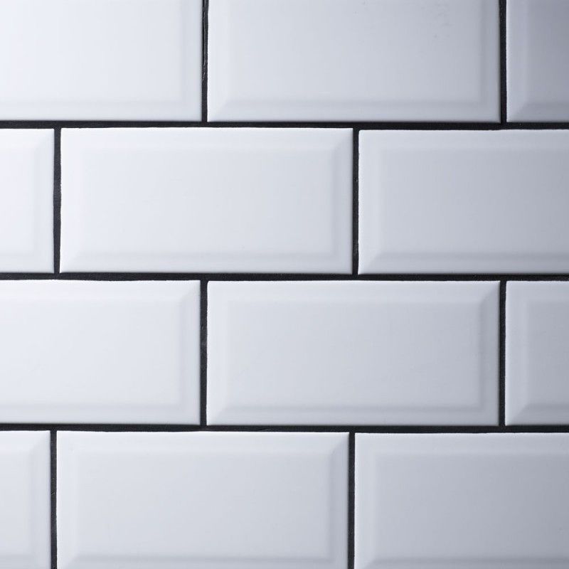 Metro White Wall Tile 10x20cm Jpg 800 Kitchen Colours Metro White Wall Tiles 10 X