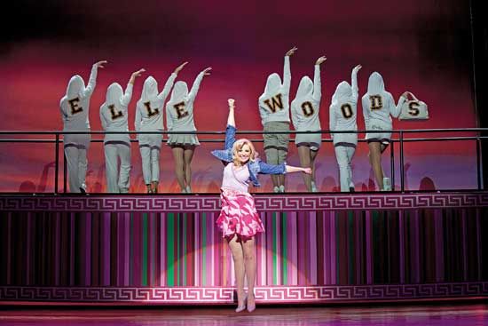 Song "Positive" from Legally Blonde London and Broadway smash-hit musical