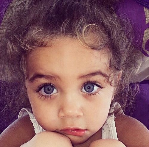 image via we heart it azul baby beautiful beauty bebe brown eyes brown hair light skin baby
