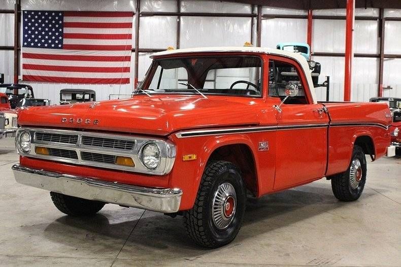 1970 Dodge D100 Pickup Classicpickup Dodge Pickup Dodge Trucks