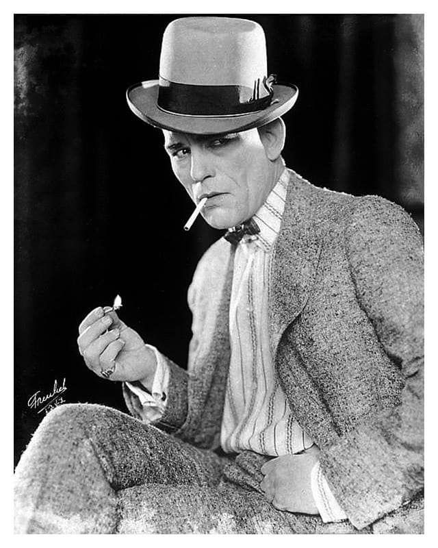 Lon Chaney Actors, Famous, Panama hat