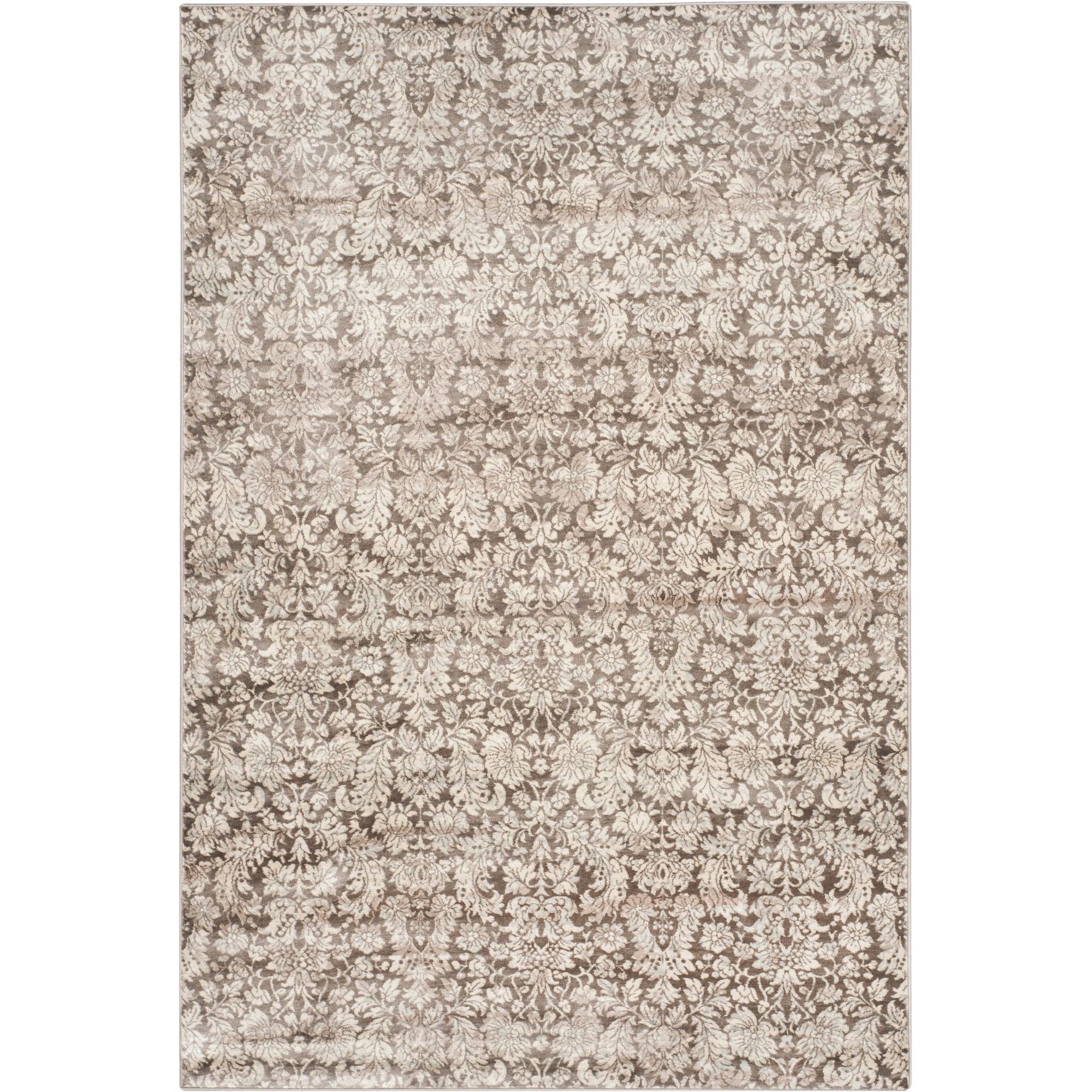 3 X5 Jacquard Loomed Accent Rug Brown Cream Safavieh This Luxurious Shag Rug Offers Unparalleled Comfort And Unique Styling With A Raised High Low Pile Consisting Of Density Polypropylene