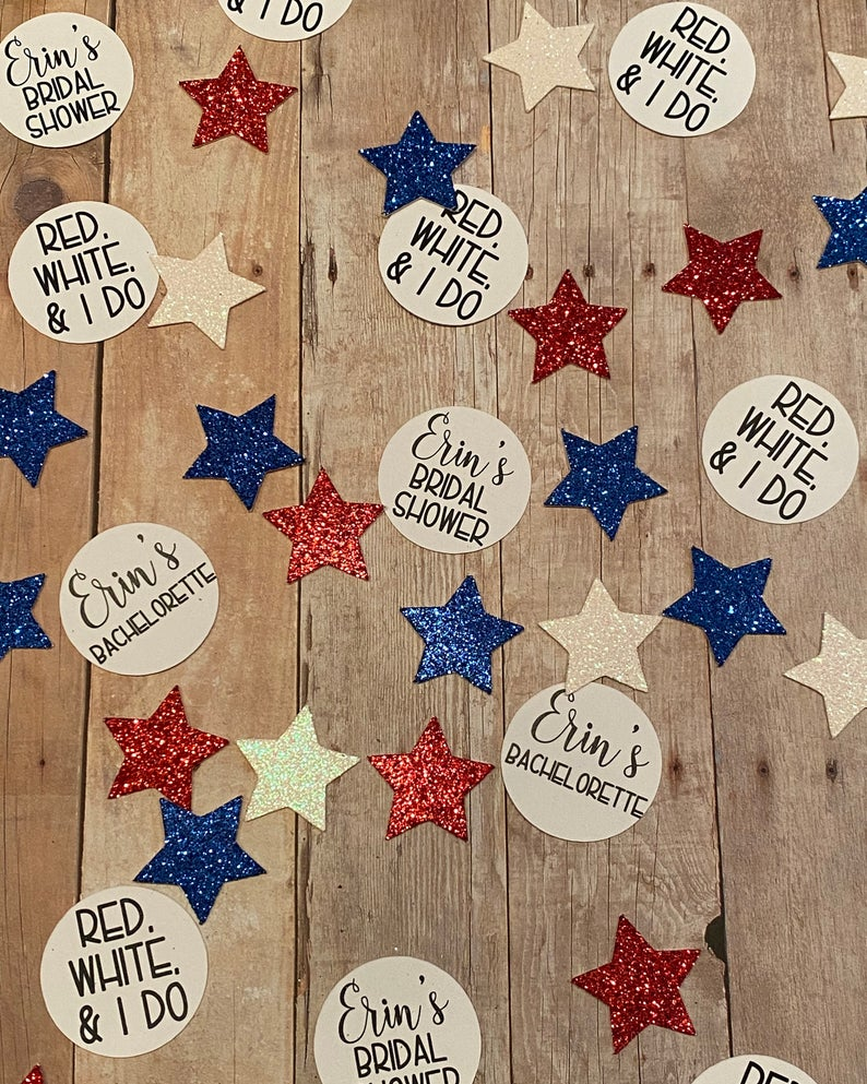 Bachelorette Confetti Personalized Bachelorette Party Decorations Confetti
