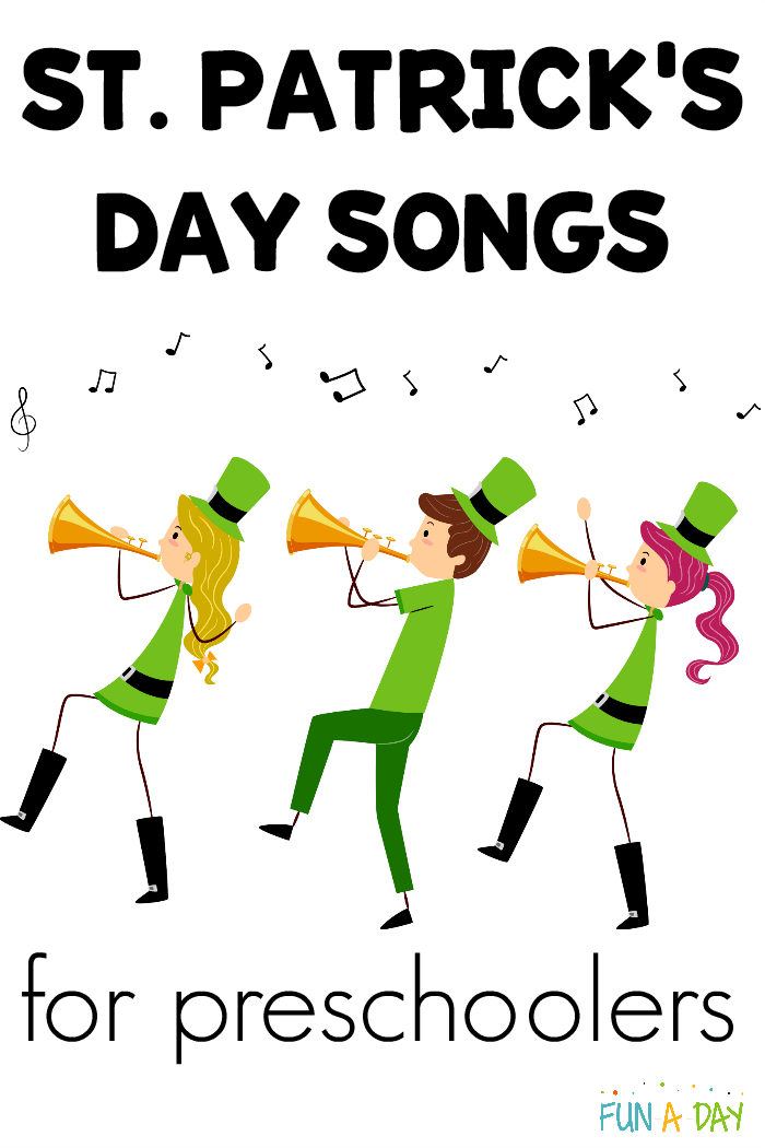 st pattys day songs for preschoolers youtube