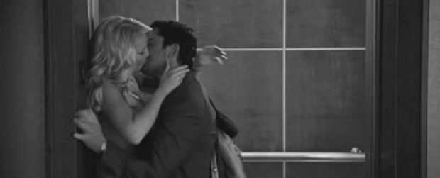 Cute black screaming makeout