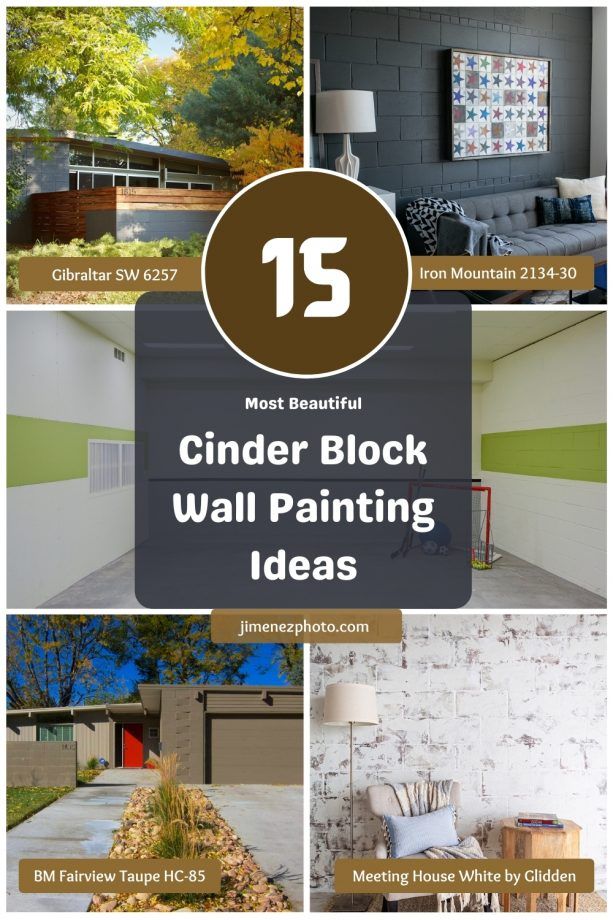 15 Most Beautiful Cinder Block Wall Painting Ideas to Refresh Your Interior and Exterior Look