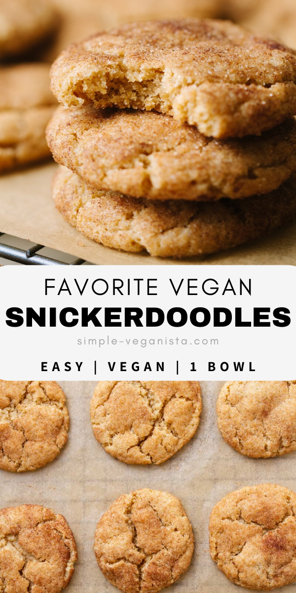 The BEST Vegan Snickerdoodles The BEST Vegan Snickerdoodles
