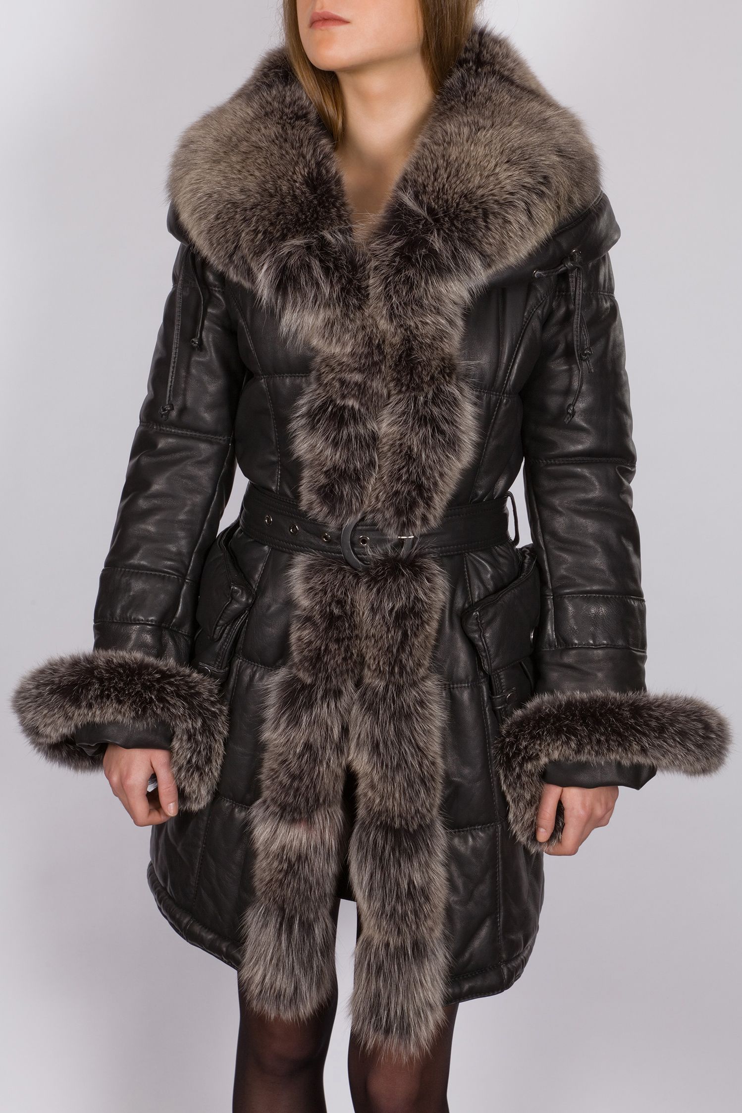 Épinglé sur fashion & Beauty manteaux femme cuir et fourrure