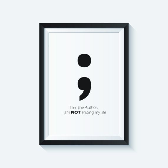 semicolon quote