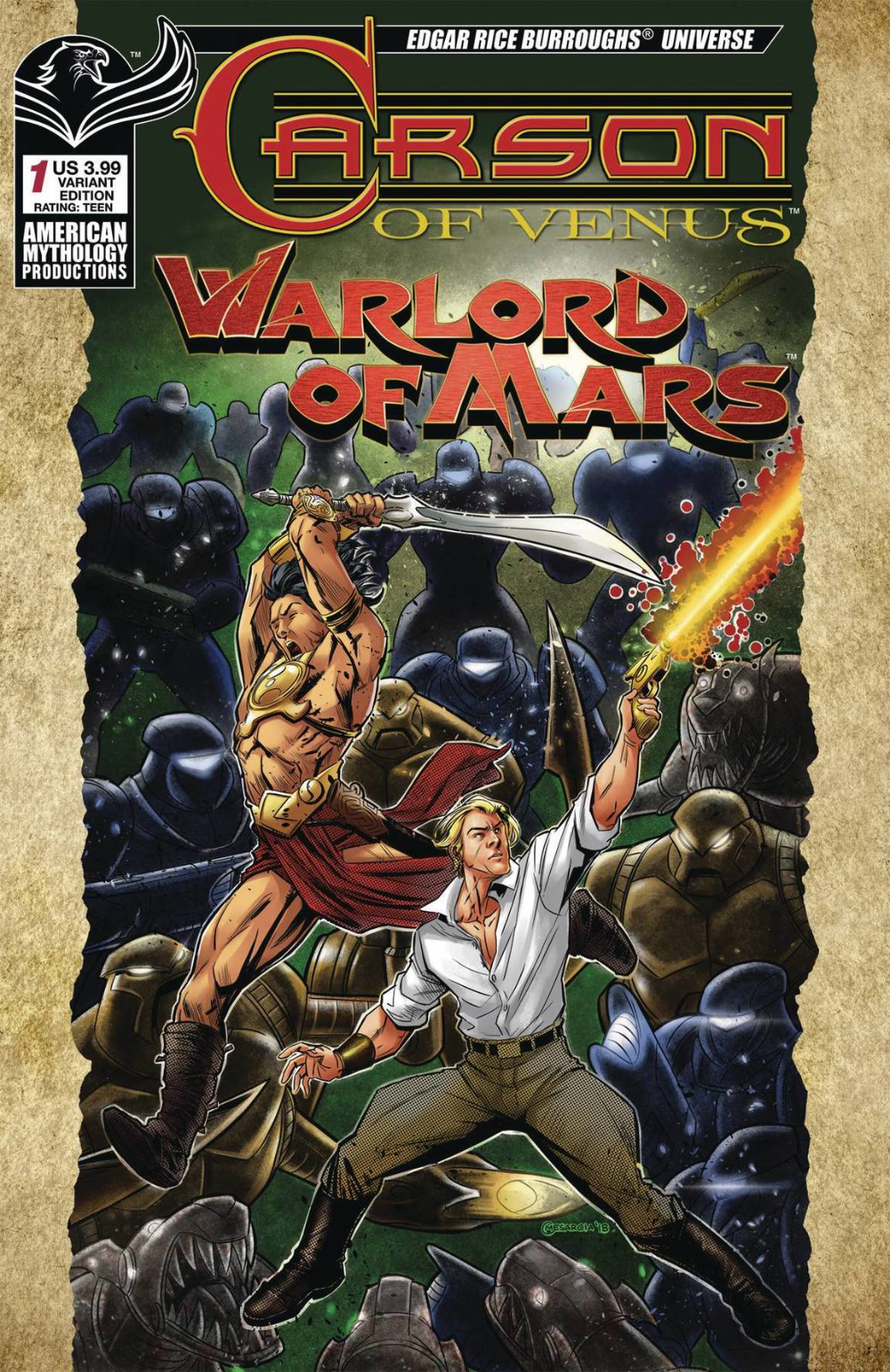 Vault 35 Princess of Venus #1 Cover N NM 2019 American Mythology