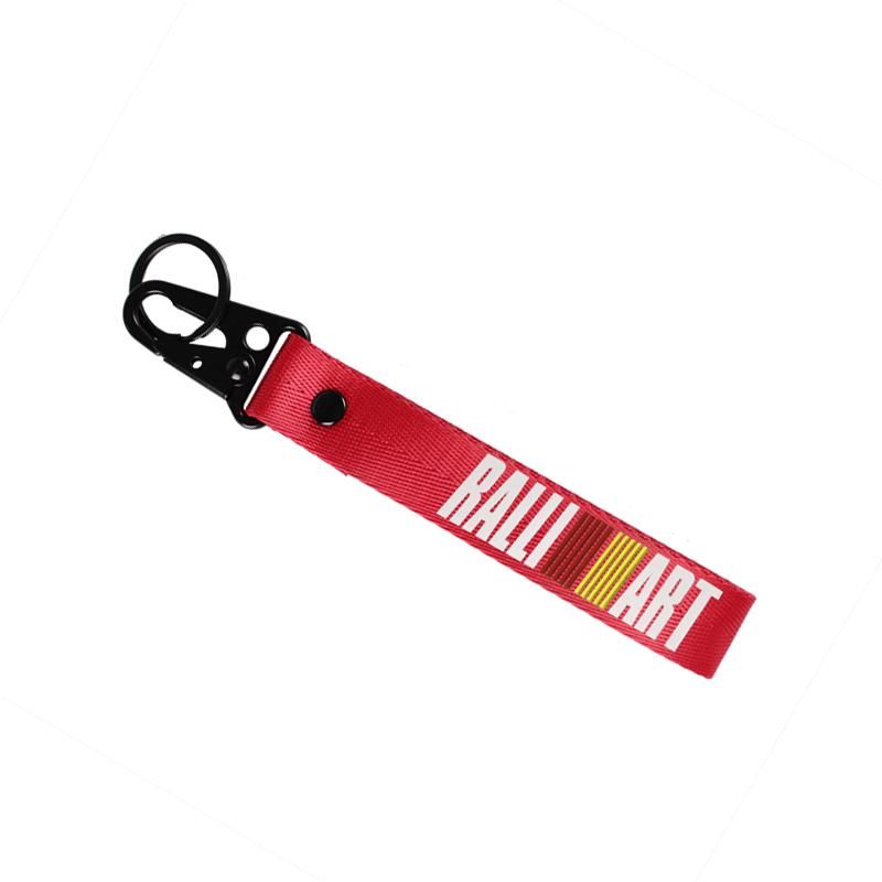 key chain for RALLIART Mitsubishi Short Lanyard
