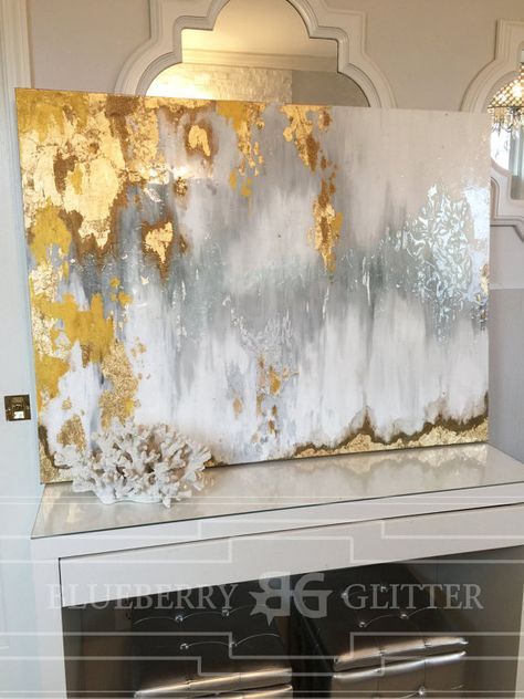 Verkauft Acryl abstrakt Kunst große Leinwand von BlueberryGlitter Large Canvas Painting, Abstract Art Painting, Abstract Oil, Abstract Artists, Painting Metal, Painting Tips, Painting Doors, Interior Painting, Abstract Nature