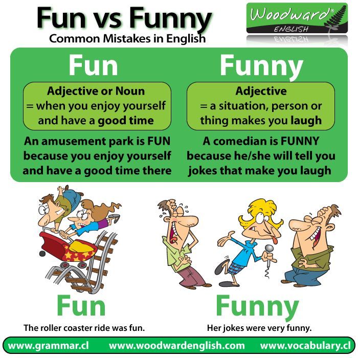 The Difference Between Fun And Funny Woodward English Learn English the-difference-between-fun-and-funny-woodward-english-learn-english
