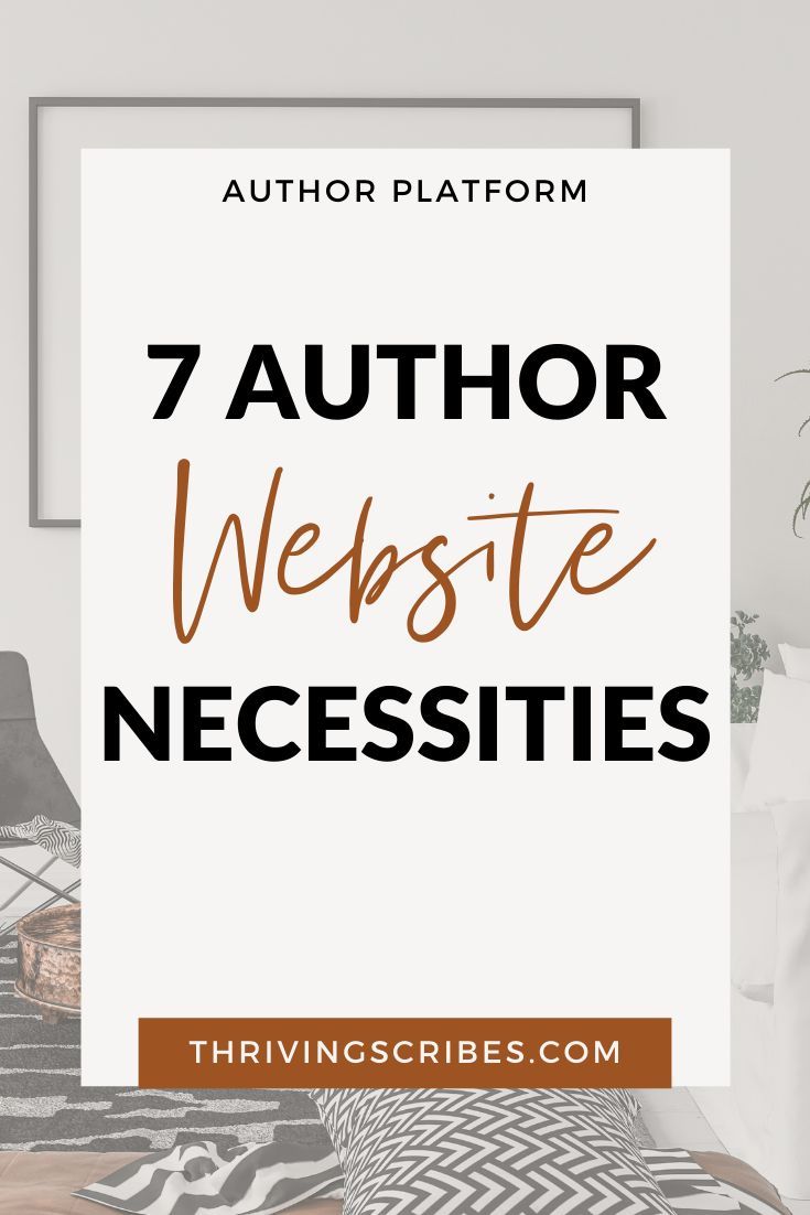 Why are author websites so important and what pages do you need on it? Come read this website guide for indie authors. Author, Website, Wordpress, Writer, Creative Writer, Book, Novelist, Novel, Strategy, Platform Growth, Book Marketing, Thriving Scribes, DIY Website, How-To, Book Website, Author Wordpress, Tutorial, Indie Author Platform Book Writing Tips, Writing Resources, Writing Quotes, Writing Life, Fiction Writing, Novel Writing, Writing Prompts, Writing Ideas, Romance Authors