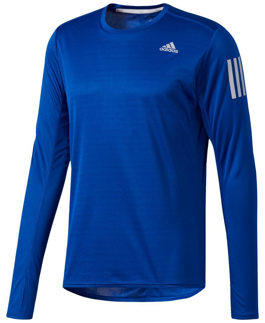 adidas Men's ClimaLite Response Running Long-Sleeve T-Shirt | Adidas ...