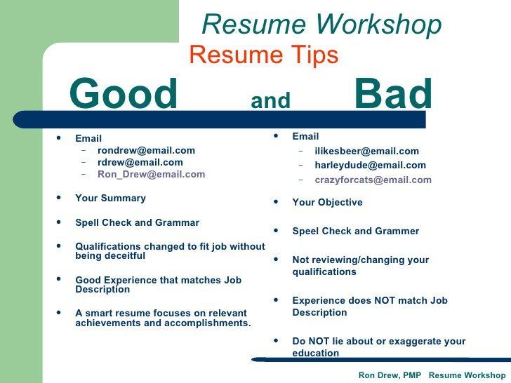 Resume Examples Good And Bad resume examples Pinterest Resume - hvac technician resume sample Resume Examples Good And Bad resume examples Pinterest Resume - hvac technician resume sample