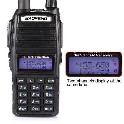 Baofeng UV-82 Two Way Radio UHF VHF Dual-Band Walkie Talkie Ham Transceiver