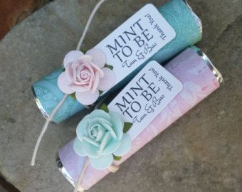 Favores De La Boda única Set 100 Rollos Menta Con Etiqueta Artículos Similares A Favores De La Boda Conjunto Menta 150 Rollos Chic Color Rosa Rústico Shabby Arpillera Claro Para Ser