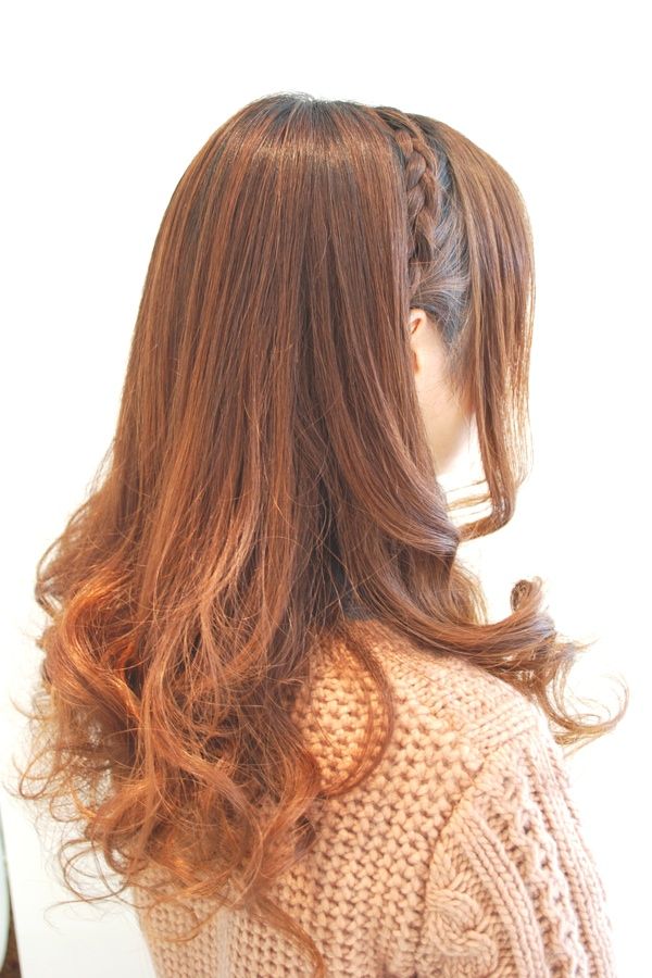 ヘアスタイル サービスメニュー 編み込み レディース パーマヘア 巻き髪 ヘアスタイル サービスメニュー 編み込み レディース パーマヘア 巻き髪