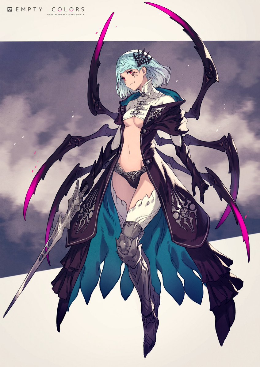 草野シンタさんのツイート クモ系女子 から ファンタジーのキャラクターデザイン クモ女 アニメファンタジー 草野シンタさんのツイート クモ系女子 から ファンタジーのキャラクターデザイン クモ女 アニメファンタジー