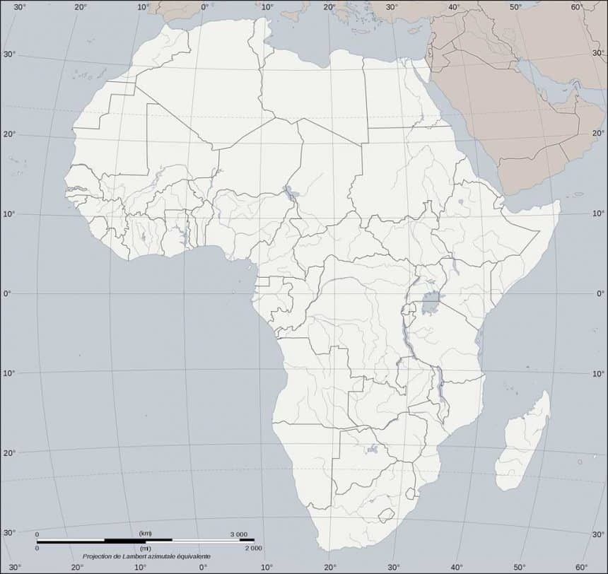 Mapa De Africa Politico Y Fisico Para Imprimir Paises 2020 Africa Mapa Mapa Politico De Africa Mapa De Europa