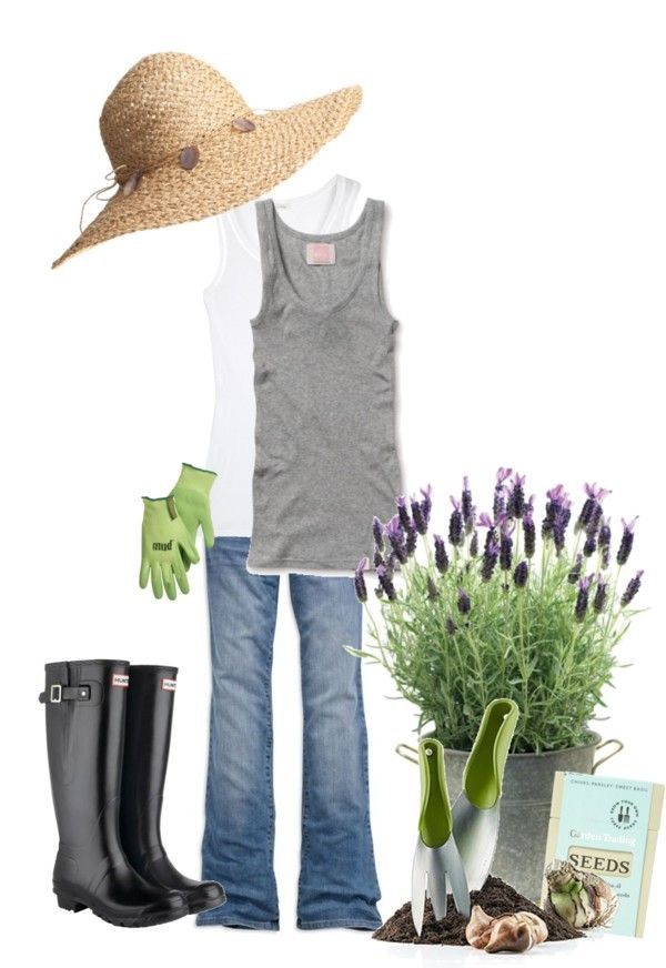 Pin by Tina Horn on Garden Girl Gardening outfit, Fashion, Cute