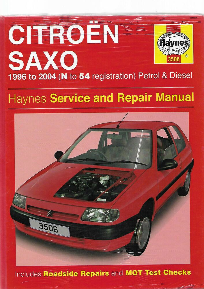 Haynes New Sealed Citroen Saxo VTR VTS 16 Valve Service & Repair Manual 1996 04 Repair manuals