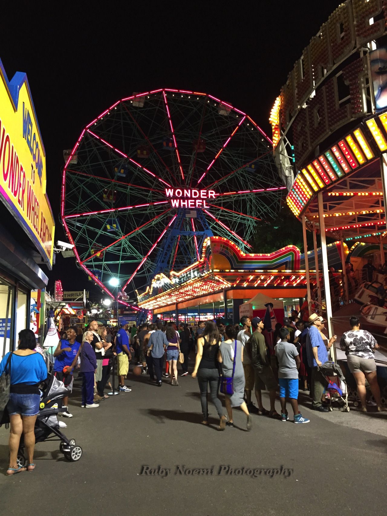 Coney Island is my favorite summer location. Laughter, smiles and joy