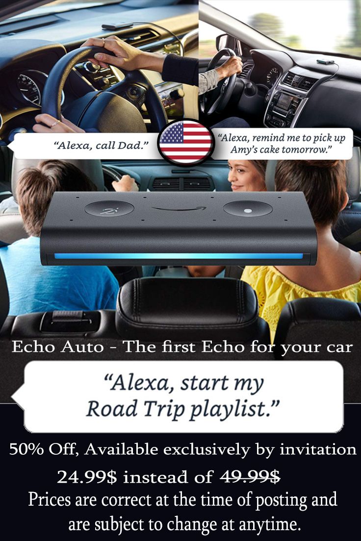 Echodot Echoauto Car Mycar Amazon Usa Unitedstatesofamerica