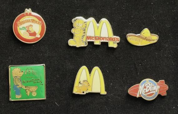 90s mcdonalds pins 90s mcdonalds pins