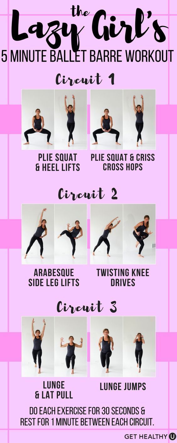 3 Barre HIIT Workouts Alles ist da Ballet barre