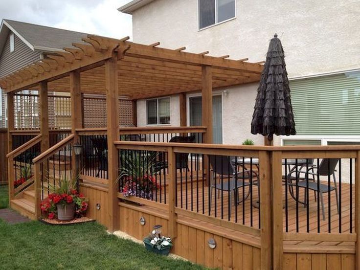52 cozy backyard patio deck designs ideas 49 #backyardpatiodesigns