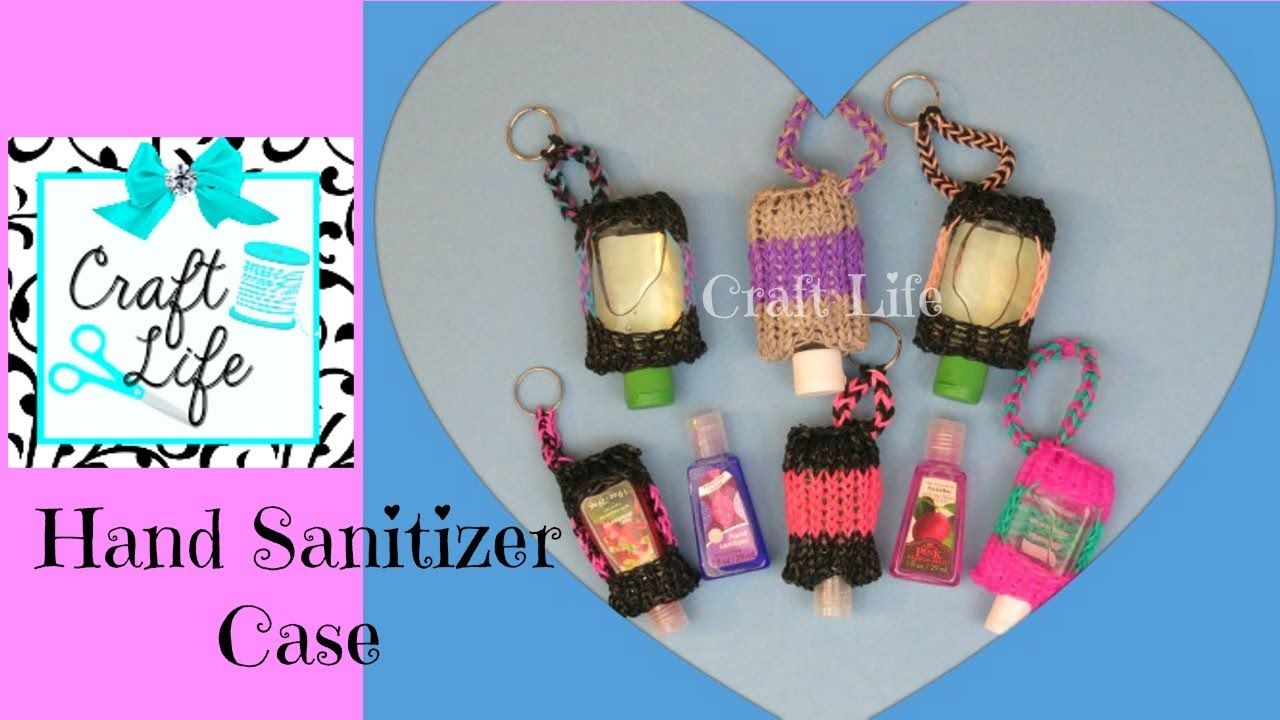 hand sanitizer holder tutorial Diy hand sanitizer holder anne's travels.