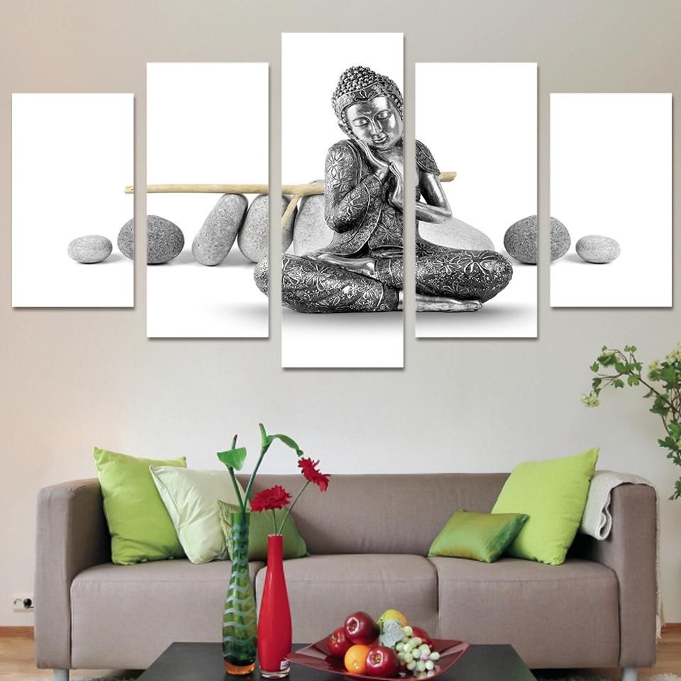 Stone Buddha decor Canvas Wall Art Canvas Art #buddhadecor