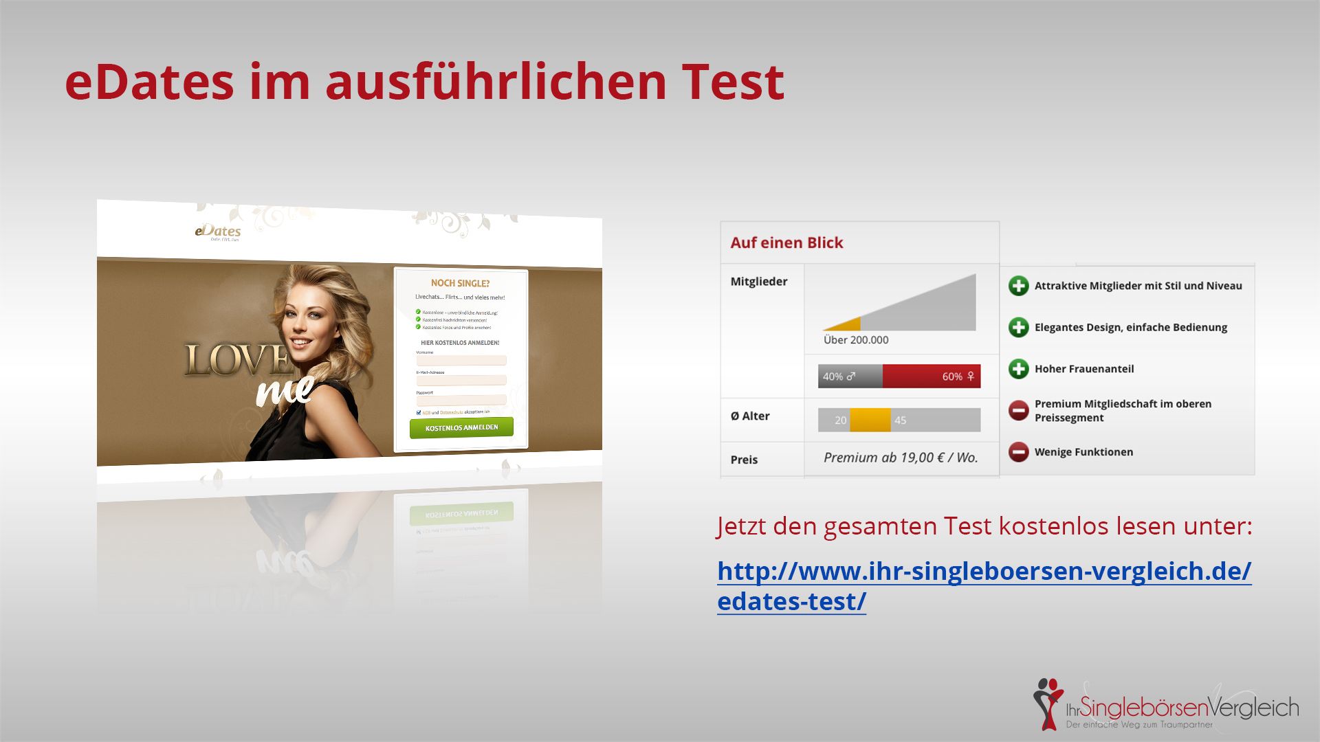 Partnervermittlungen testberichte