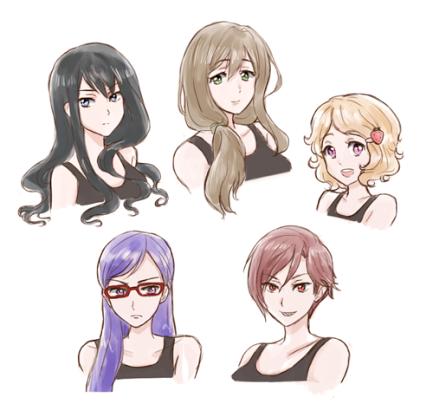 Gender Blender!!!! My favorite is Haru and Makoto's Pic Gender Blender!!!! My favorite is Haru and Makoto's Pic