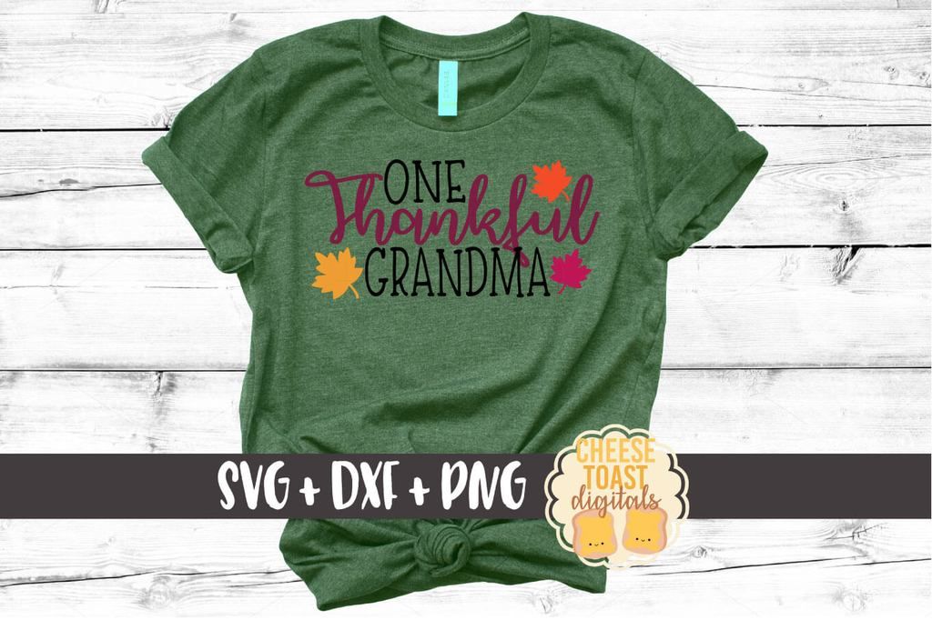 Download One Thankful Grandma | Svg, Dxf, Wine svg